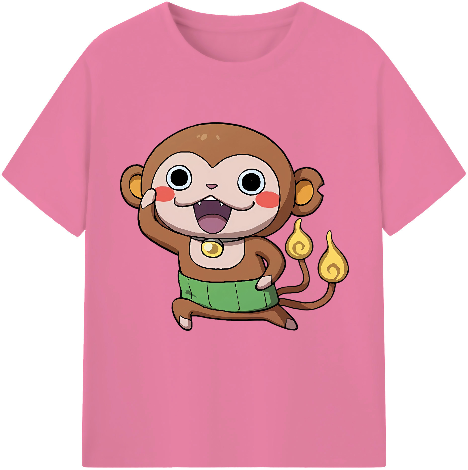 （画像用） 妖怪ウォッチ Yo-kai Watch 綿100％半袖Tシャツ（フロントプリント）